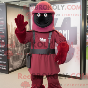 Maroon Army Soldier...