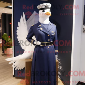 Personaggio mascotte Navy...