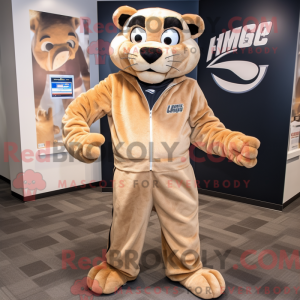 Costume de mascotte de Puma...
