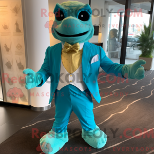 Turkis Turtle maskot...
