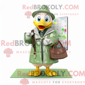 Costume de mascotte d Olive...