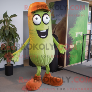 Rust Selleri maskot kostume...