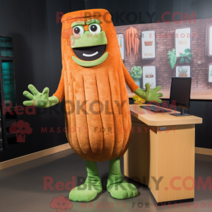 Rust Selleri maskot kostume...