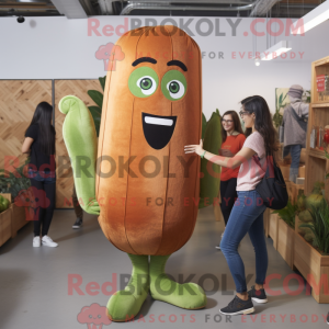 Rust Selleri maskot kostume...