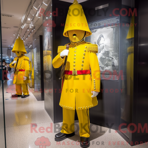 Gul britisk Royal Guard...
