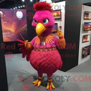 Magenta Tandoori Chicken...