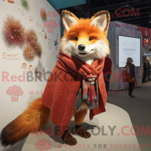 Red Fox-mascottekostuum...