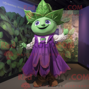 Disfraz de mascota Purple...