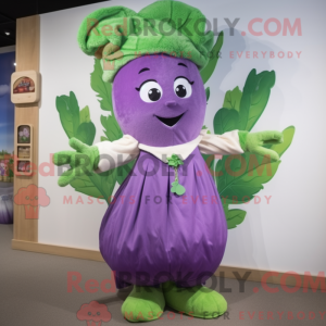 Maskottchenkostüm Purple...