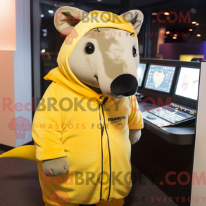 Costume mascotte de Tapir...