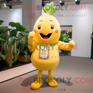 Gul Beet Maskot Kostyme...