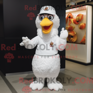 Disfraz de mascota White...