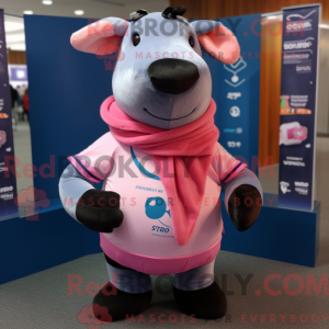 Costume mascotte de Tapir...