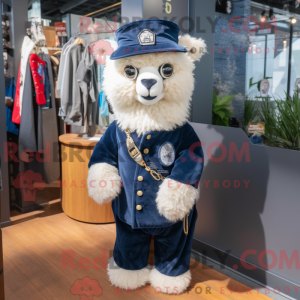 Costume mascotte d alpaga...