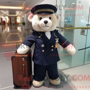 Disfraz de mascota del oso...