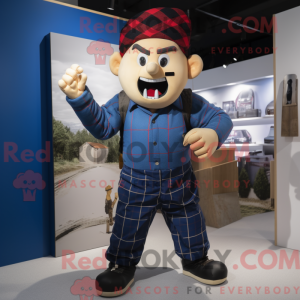 Navy Knife Thrower maskot...