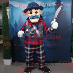 Navy Knife Thrower maskot...