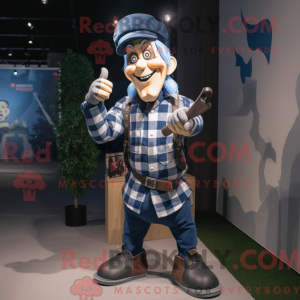 Navy Knife Thrower maskot...