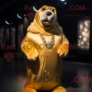 Costume mascotte de morse...