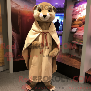 Máscara Beige Mongoose com...