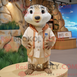 Máscara Beige Mongoose com...