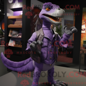 Paars Velociraptor...