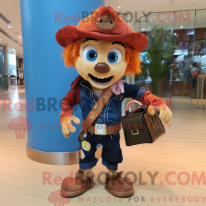 Rust Pirate maskot kostume...
