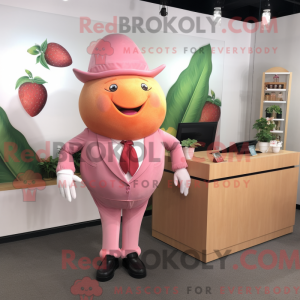 Peach Beet maskot kostume...