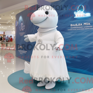 Beluga Whale mascot costume...