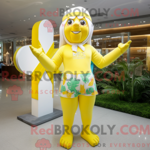 Lemon Yellow Celtic Cross...