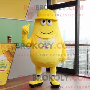 Citrongul Champagne maskot...