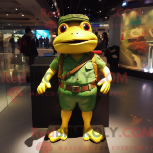Máscara Gold Frog com...