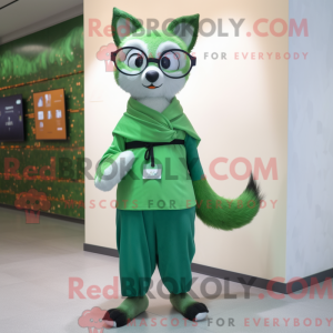 Disfraz de mascota de Green...