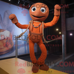 Rust Seiltänzer Maskottchen...