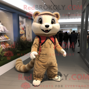 Costume mascotte de Ferret...