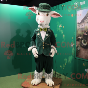 Forest Green Goat mascot...