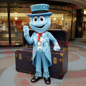 Disfraz de mascota Sky Blue...