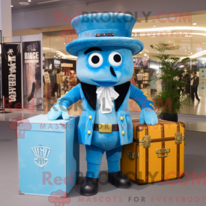 Postava maskota Sky Blue...