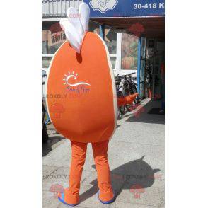 Mascote do trimestre laranja. Mascote Citrus - Redbrokoly.com