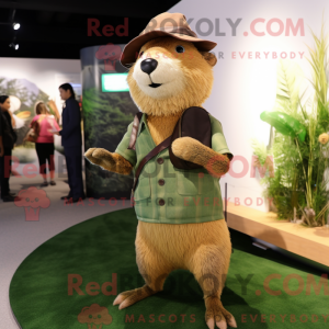 Costume de mascotte d Olive...