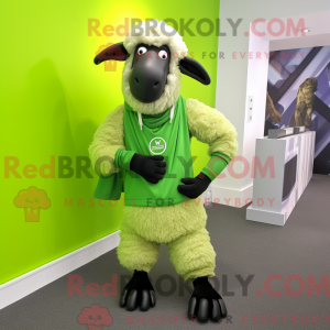 Disfraz de mascota de oveja...