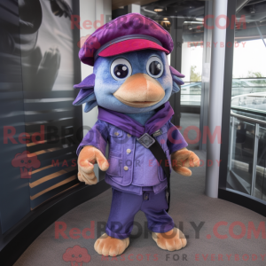 Lilla Barracuda maskot...