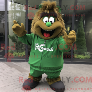 Forest Green Goulash mascot...