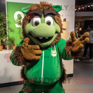 Forest Green Goulash mascot...