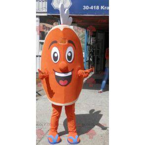 Mascote do trimestre laranja. Mascote Citrus - Redbrokoly.com