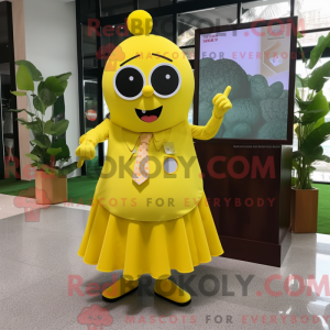 Citrongul vedhæng maskot...