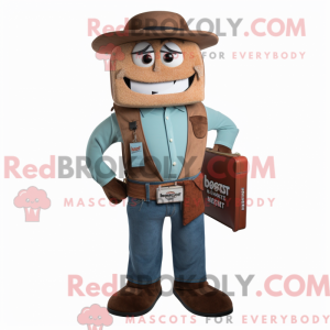 Personnage mascotte de Rust...