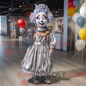 Zilveren clown...