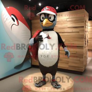 Spætte maskot kostume...