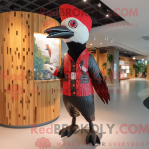 Woodpecker mascot costume...